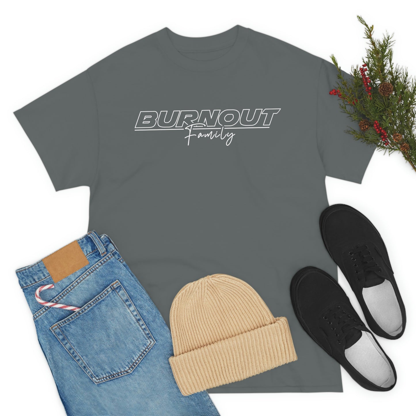 Burnout Family - WHITE LOGO