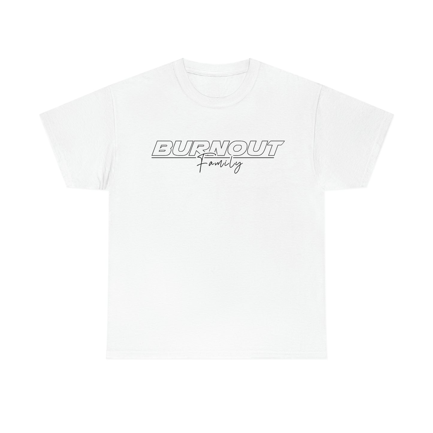 Burnout Family - BLACK LOGO