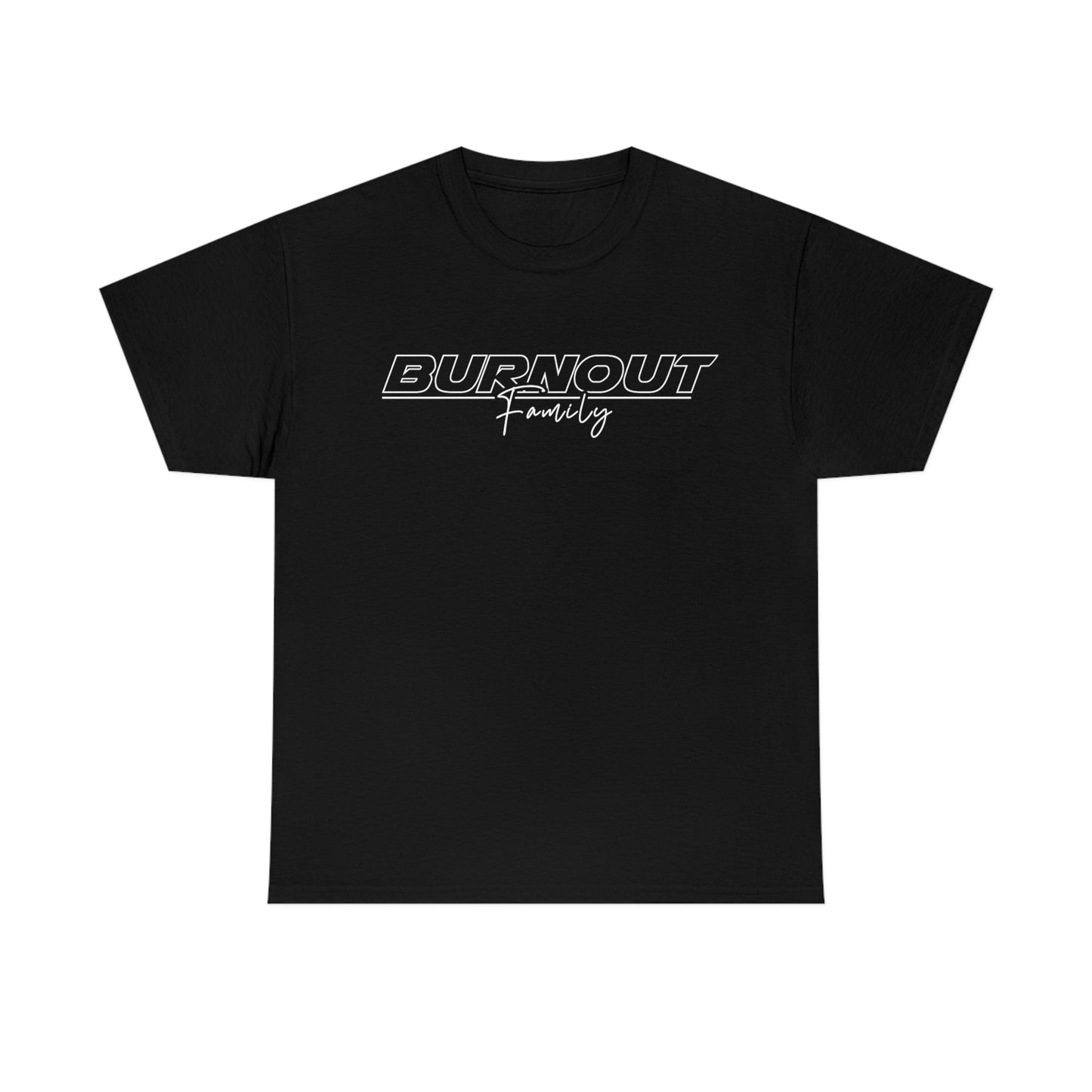 Burnout Family - WHITE LOGO
